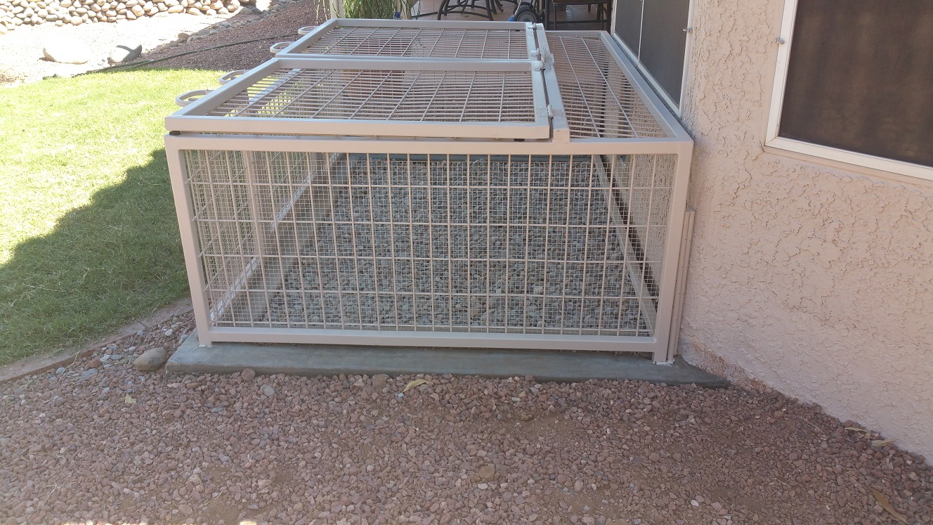 Coyote Proof Pet Kennels.
